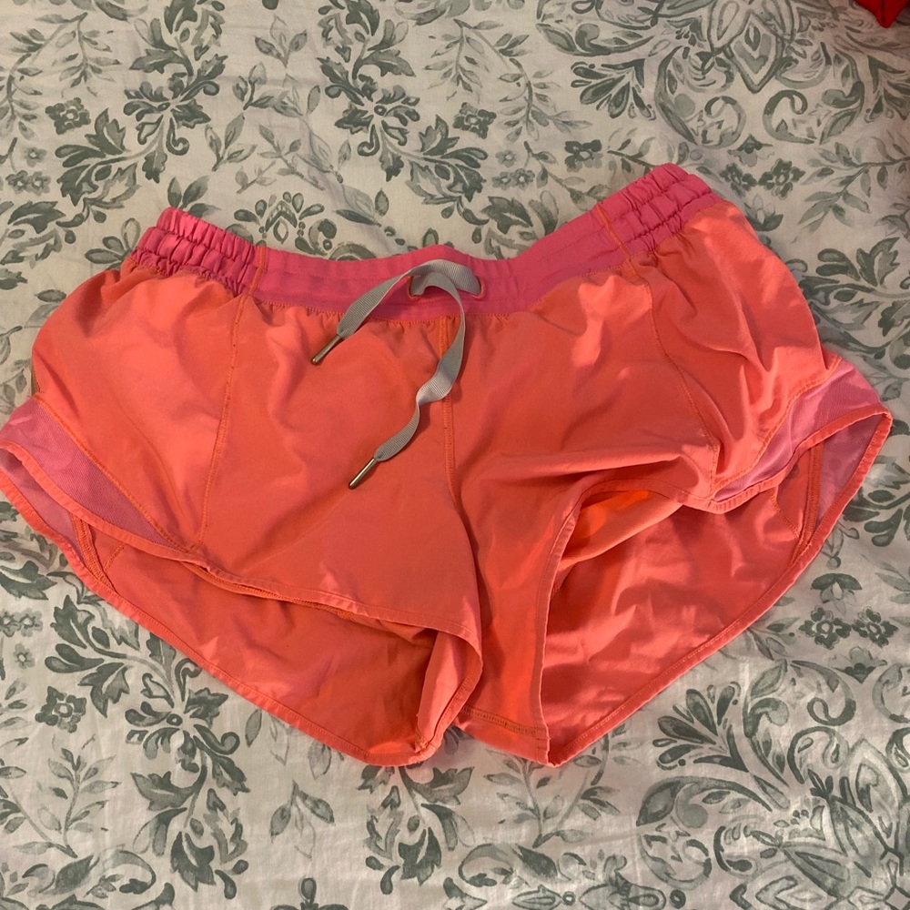 Lululemon Neon Pink Shorts